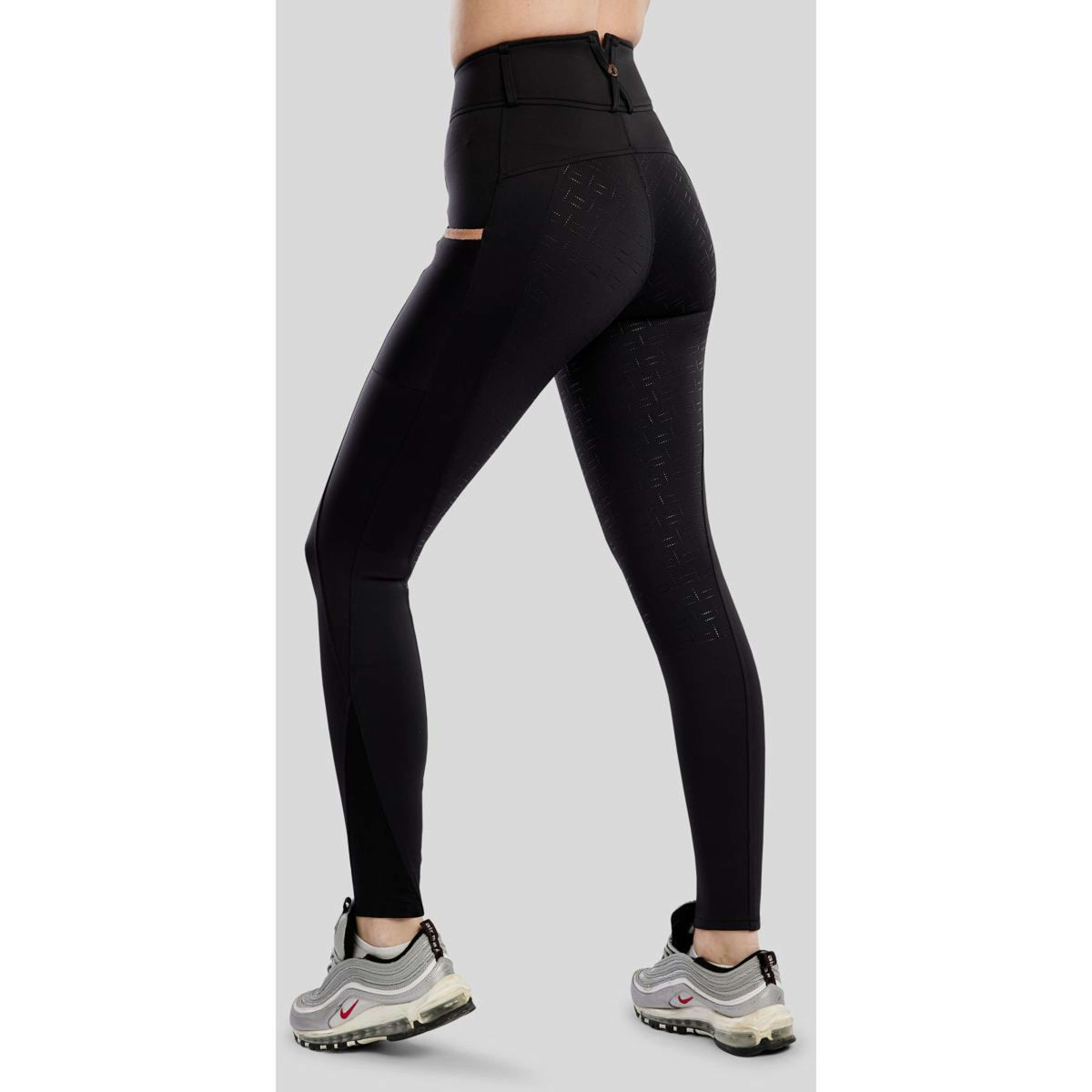 Montar Leggings da Equitazione MoGlenda Full Grip Nero