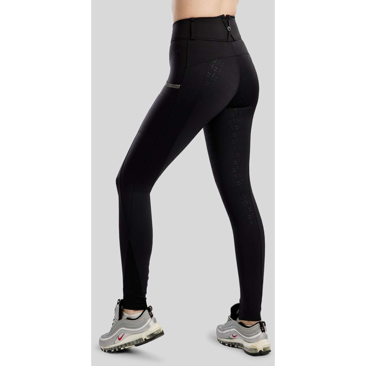 Montar Leggings da Equitazione MoGaia Full Grip Nero