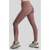 Montar Leggings da Equitazione MoErica Winter Full Grip Dusty Rose