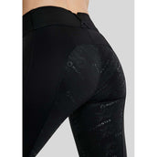 Montar Leggings da Equitazione MoErica Winter Full Grip Nero