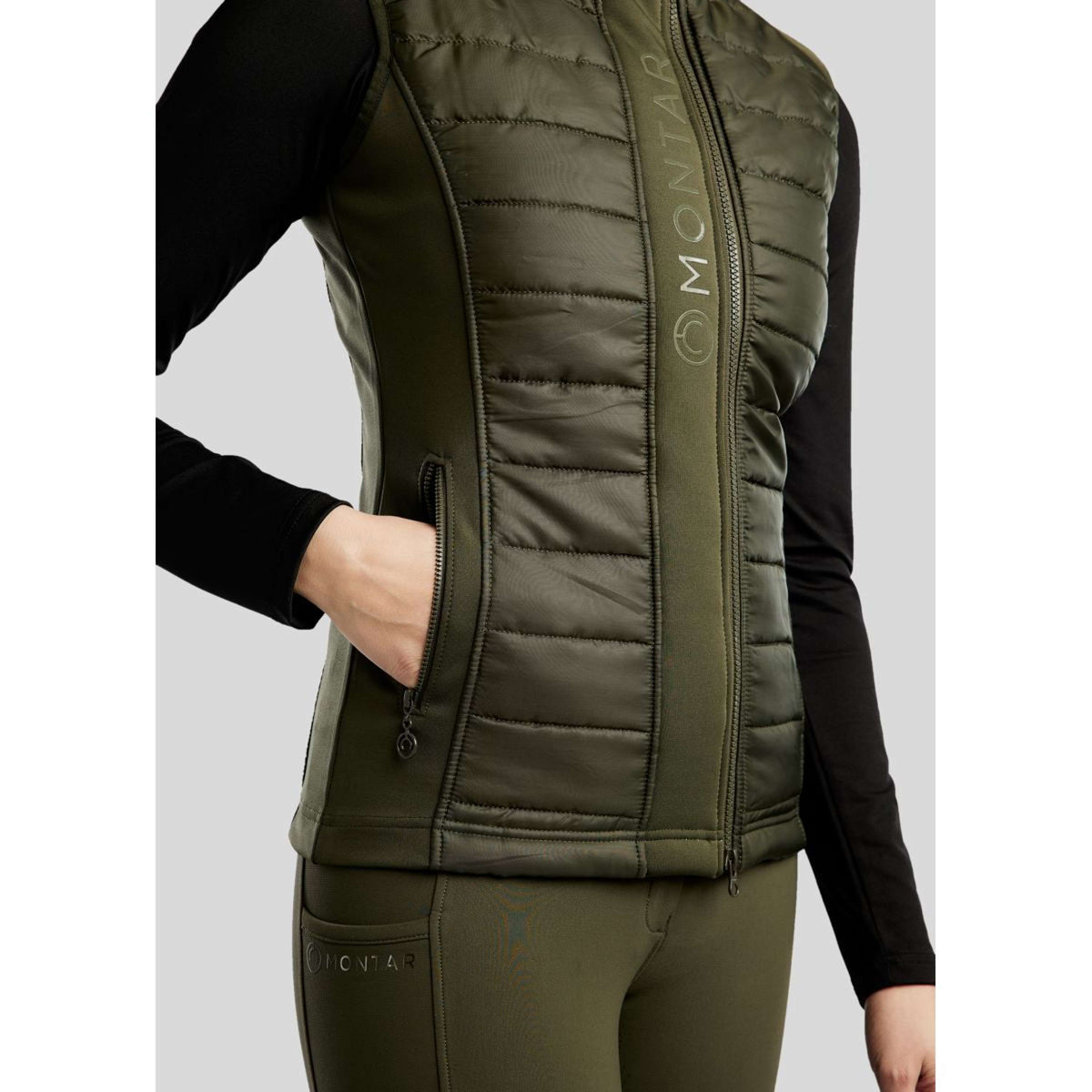 Montar Gilet Emma Olive