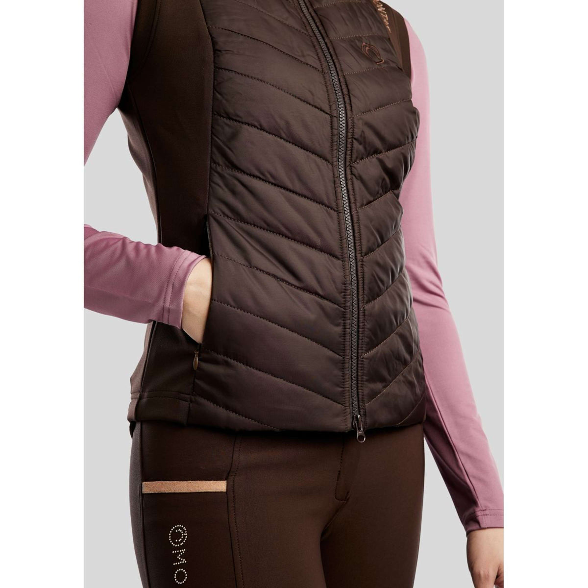 Montar Gilet Momari Hybrid Marrone