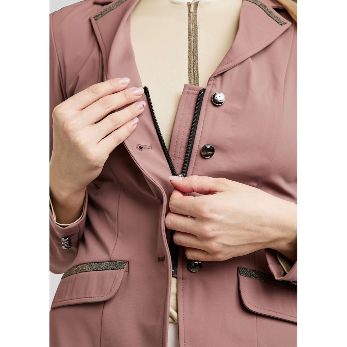Montar Giacca da Competizione MoGloria Dusty Rose
