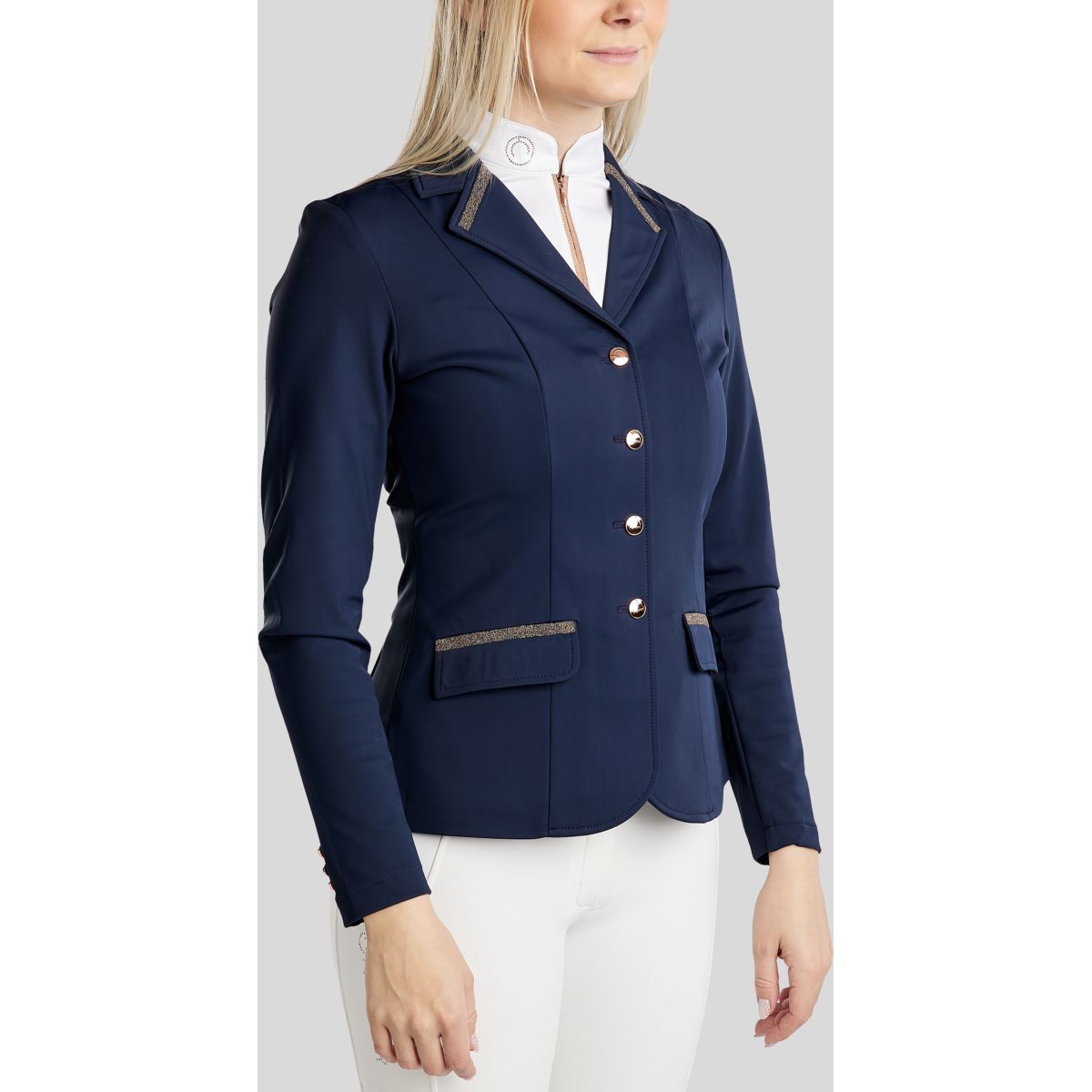 Montar Giacca da Competizione MoGlenda Navy