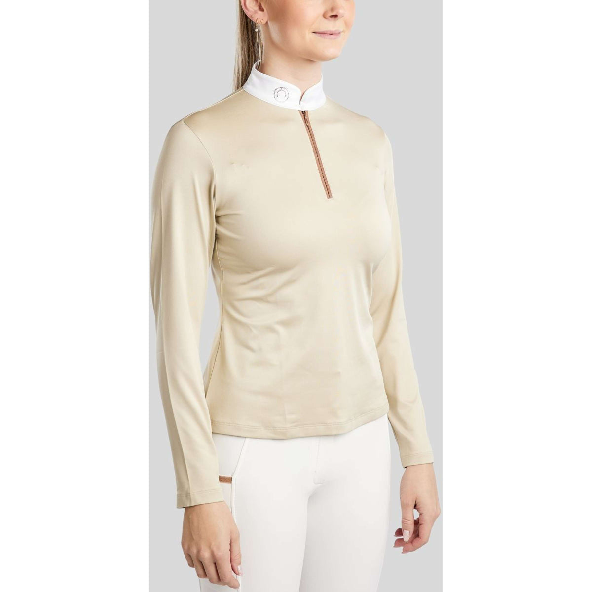 Montar Maglietta da Competizione MoGlenda Warm Light Grey