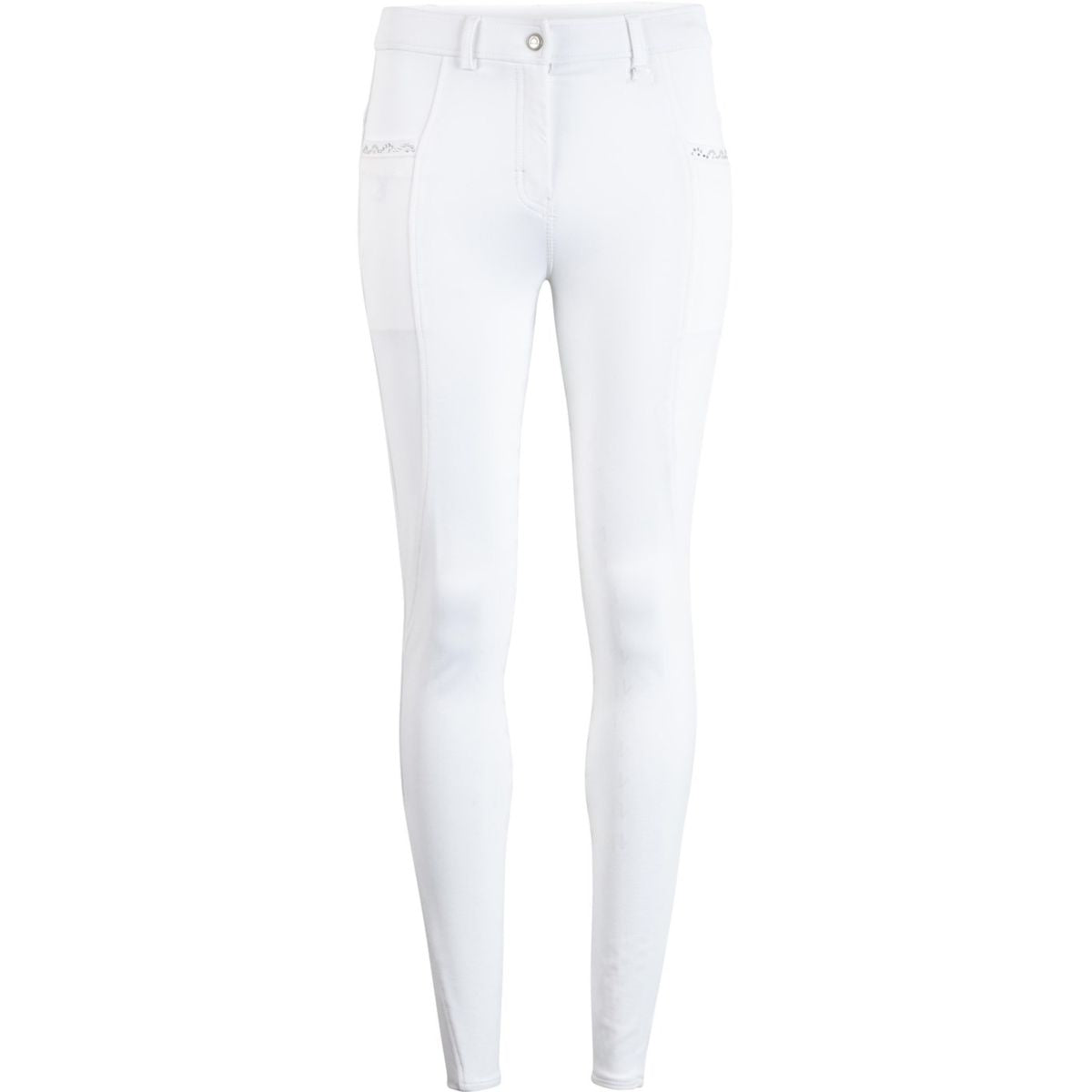 Montar Calzoni Crystal Full Grip Bianco