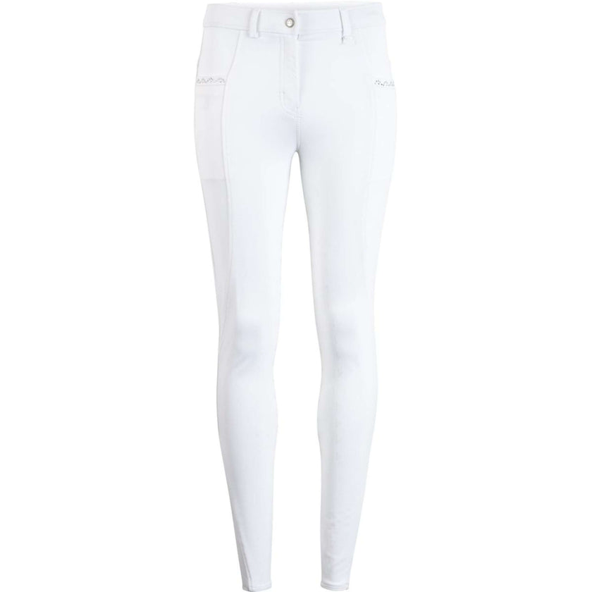 Montar Calzoni Crystal Full Grip Bianco
