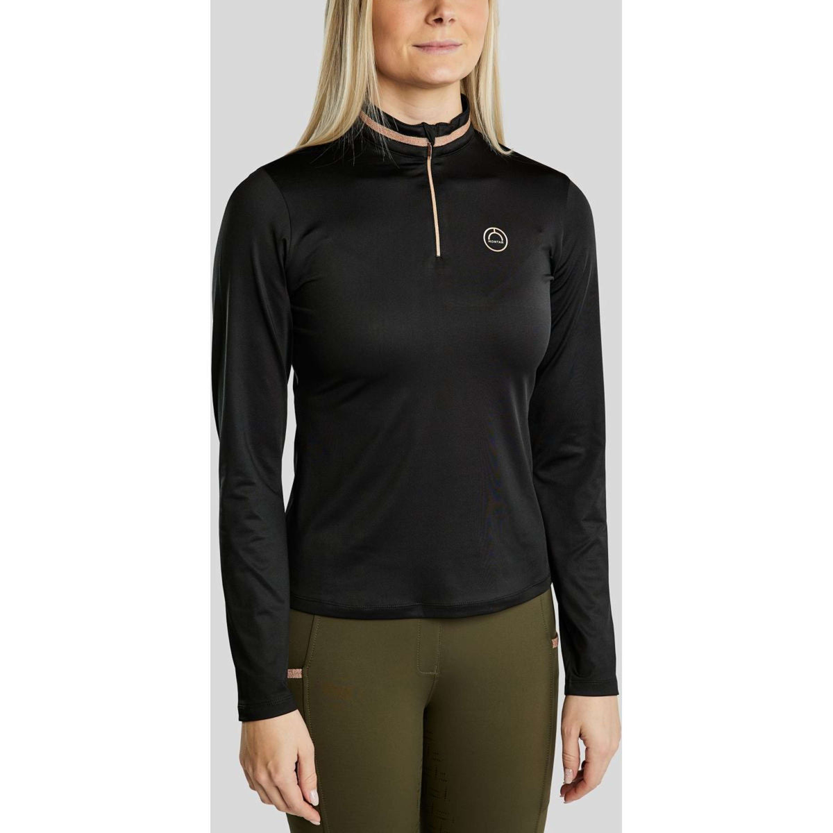 Montar Longsleeve MoGlenda Brushed Nero