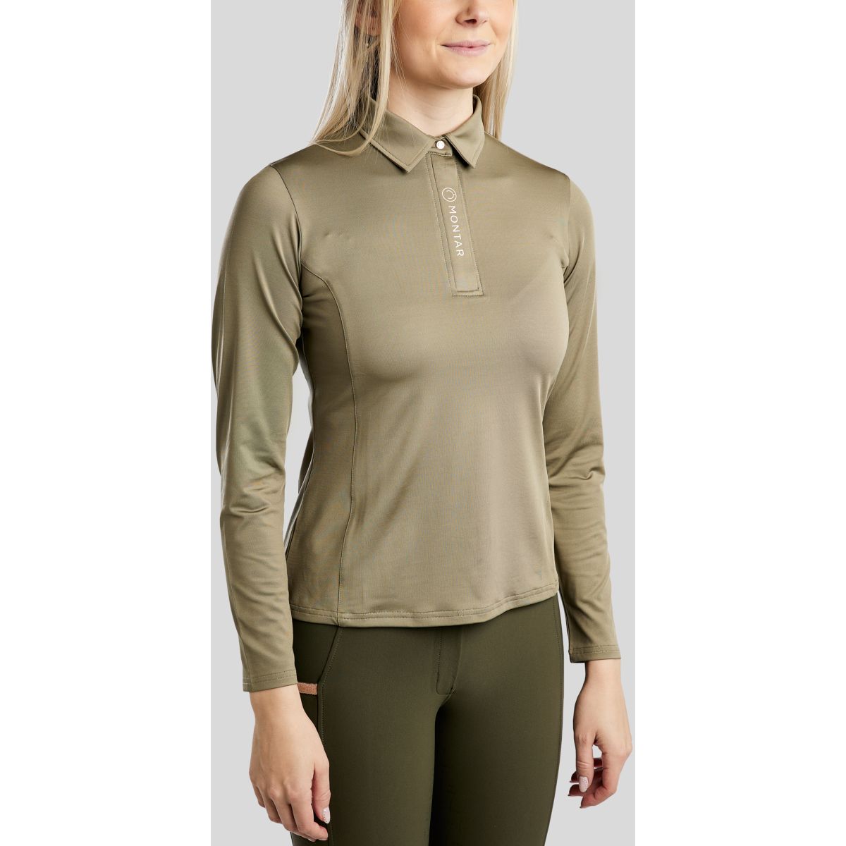 Montar Longsleeve MoSusan Dusty Green