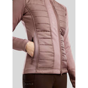 Montar Felpa con cappuccio e zip Emma Dusty Rose