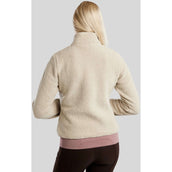 Montar Felpa con cappuccio e zip MoEbba Teddy Dusty Rose