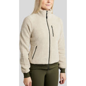 Montar Felpa con cappuccio e zip MoEbba Teddy Olive