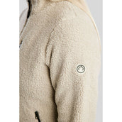 Montar Felpa con cappuccio e zip MoEbba Teddy Olive