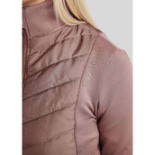 Montar Felpa con cappuccio e zip Momari Hybrid Dusty Rose