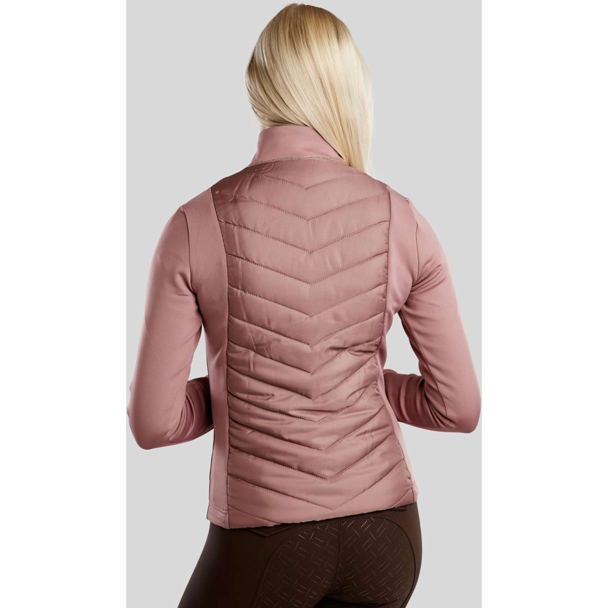 Montar Felpa con cappuccio e zip Momari Hybrid Dusty Rose