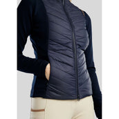 Montar Felpa con cappuccio e zip Momari Hybrid Navy