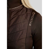 Montar Felpa con cappuccio e zip Momari Hybrid Marrone