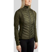Montar Felpa con cappuccio e zip Momari Hybrid Olive
