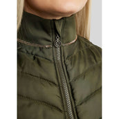 Montar Felpa con cappuccio e zip Momari Hybrid Olive
