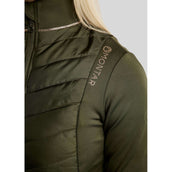 Montar Felpa con cappuccio e zip Momari Hybrid Olive