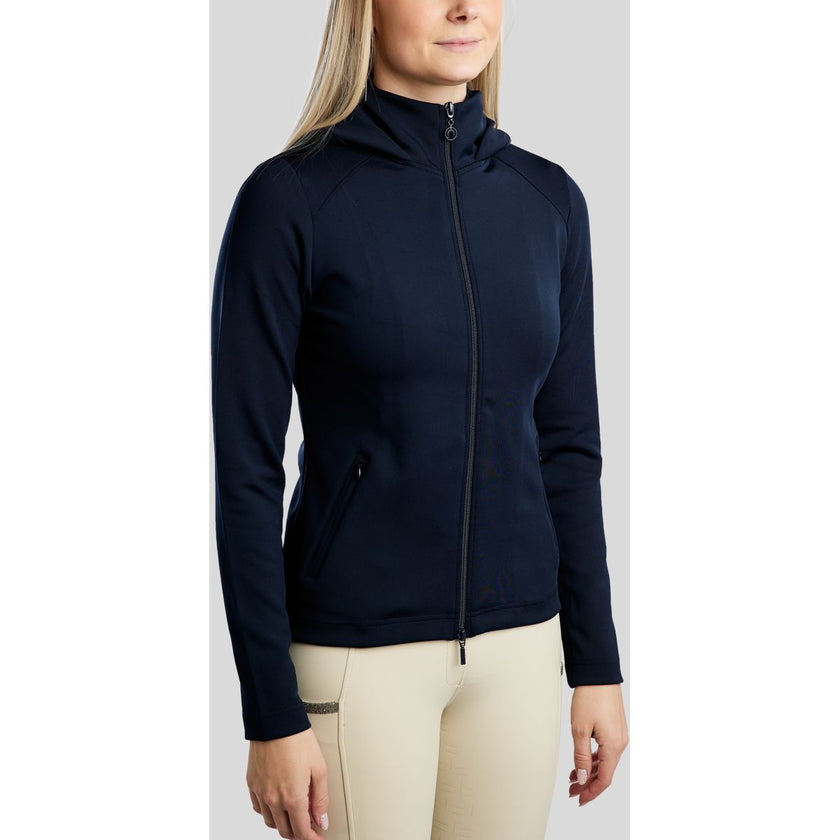 Montar Felpa con cappuccio e zip MoAddie Softshell Navy