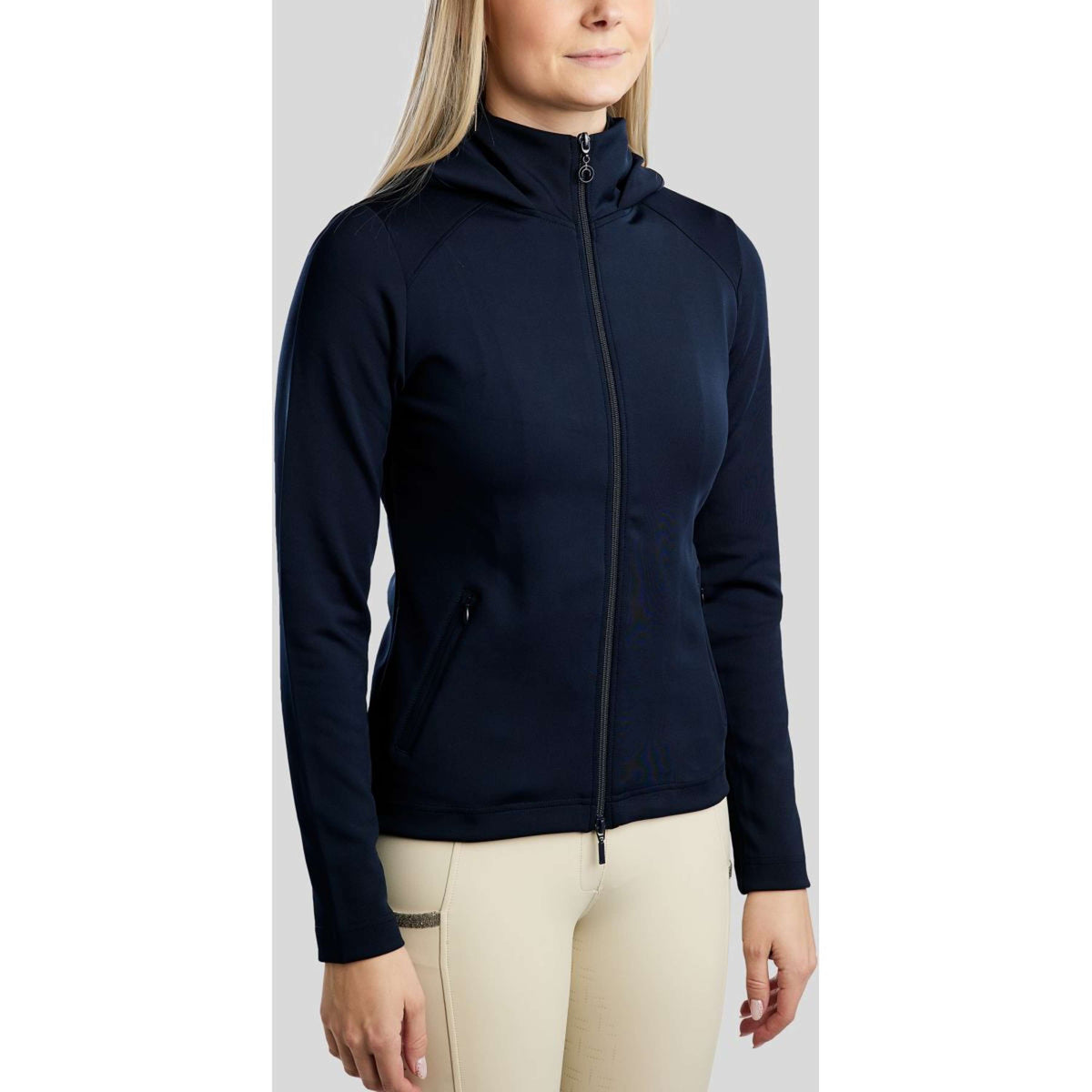 Montar Felpa con cappuccio e zip MoAddie Softshell Navy