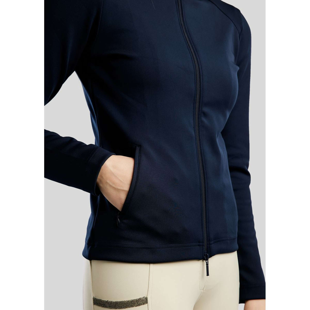 Montar Felpa con cappuccio e zip MoAddie Softshell Navy