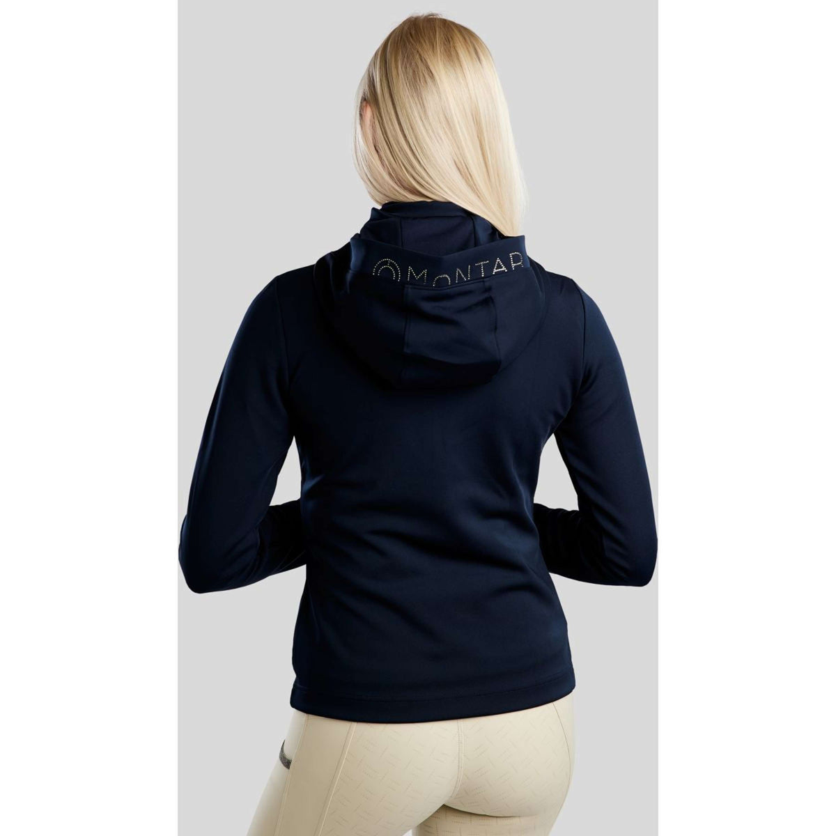 Montar Felpa con cappuccio e zip MoAddie Softshell Navy