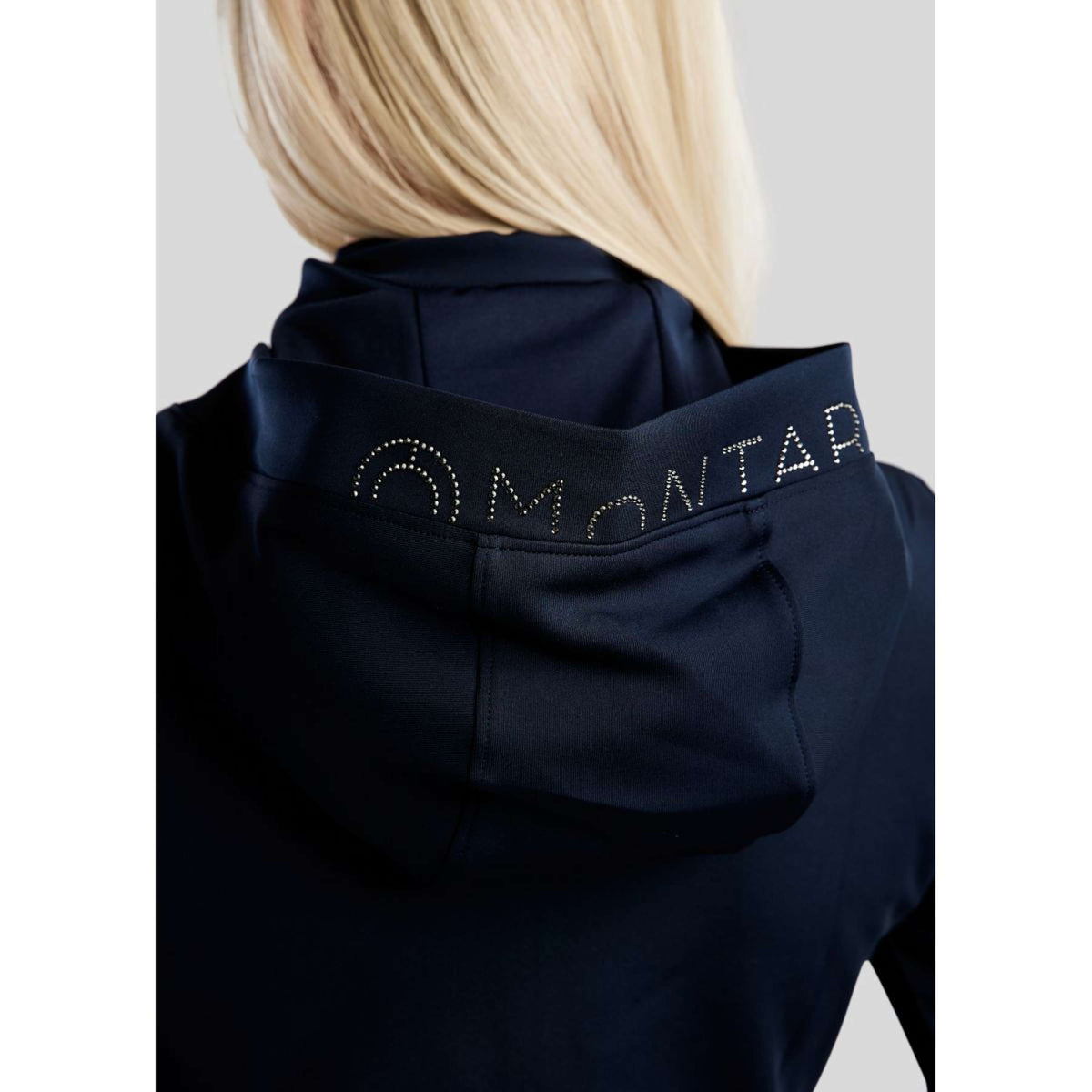 Montar Felpa con cappuccio e zip MoAddie Softshell Navy