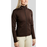 Montar Felpa con cappuccio e zip MoAddie Softshell Marrone