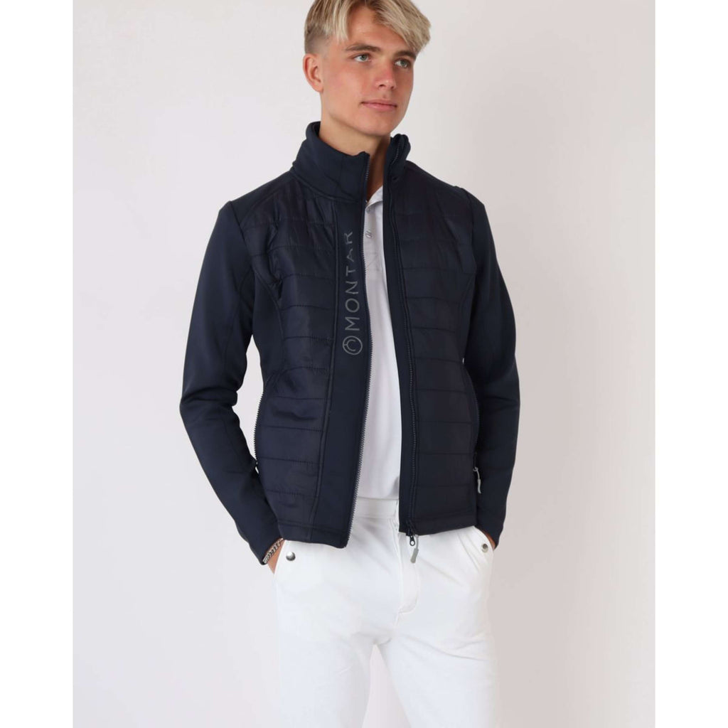 Montar Giacca Emanuel Quilt Blu scuro