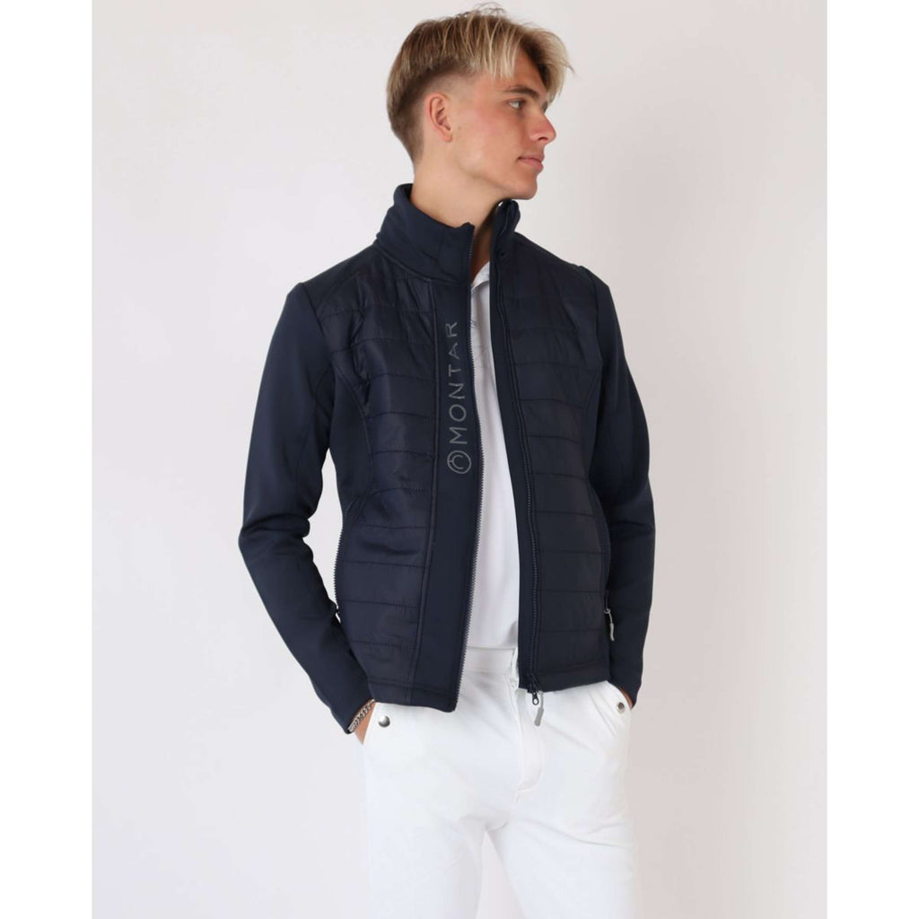 Montar Giacca Emanuel Quilt Blu scuro
