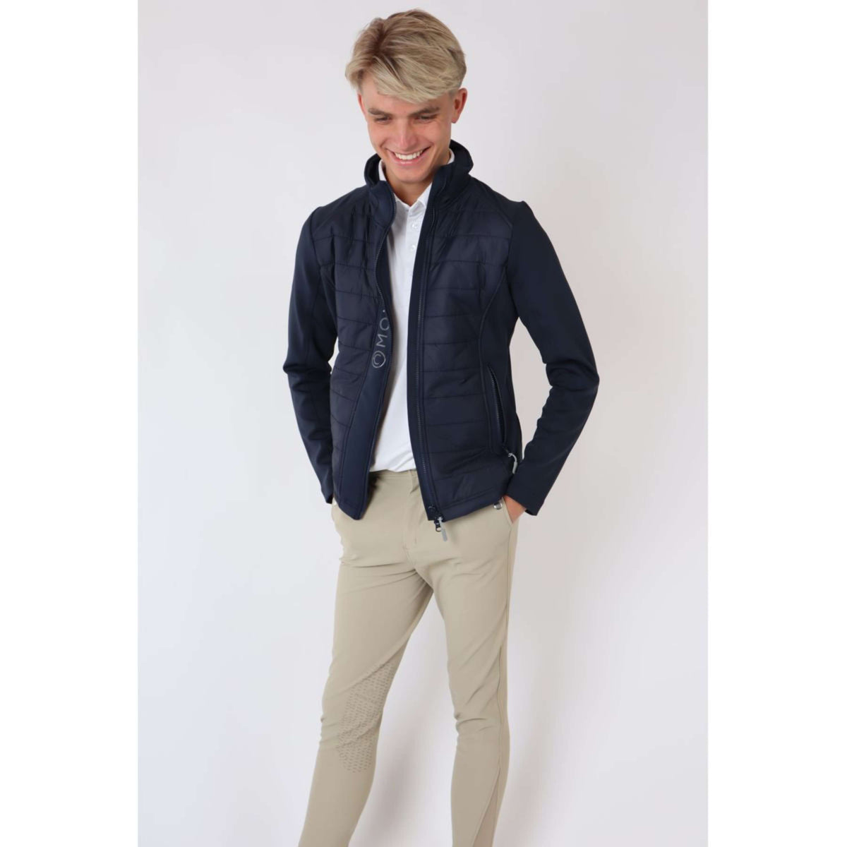 Montar Giacca Emanuel Quilt Blu scuro