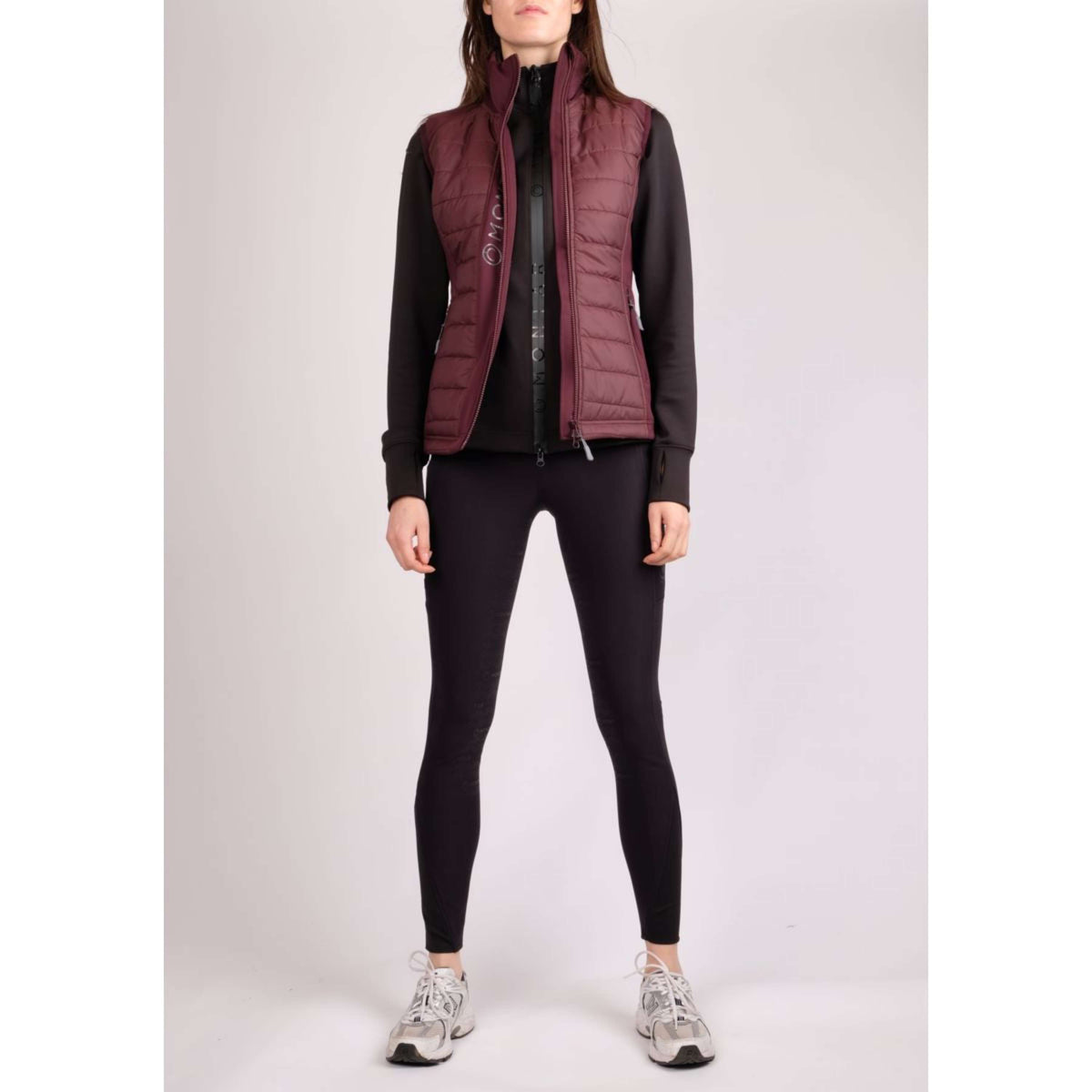 Montar Gilet Emma Quilt Prugna