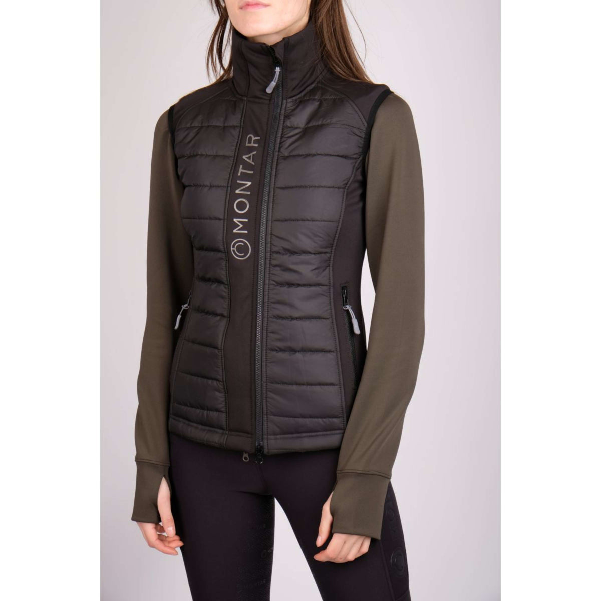Montar Gilet Emma Quilt Junior Nero
