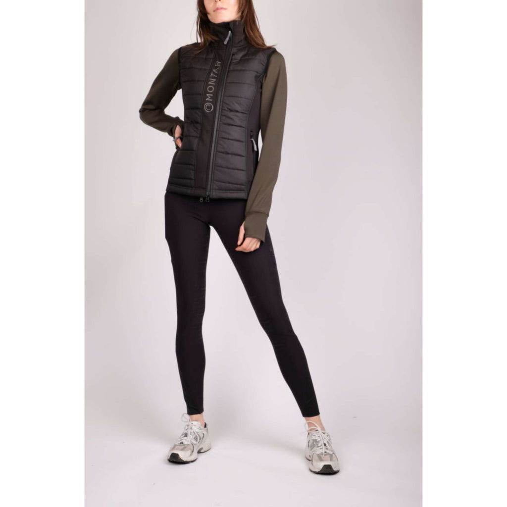 Montar Gilet Emma Quilt Junior Nero