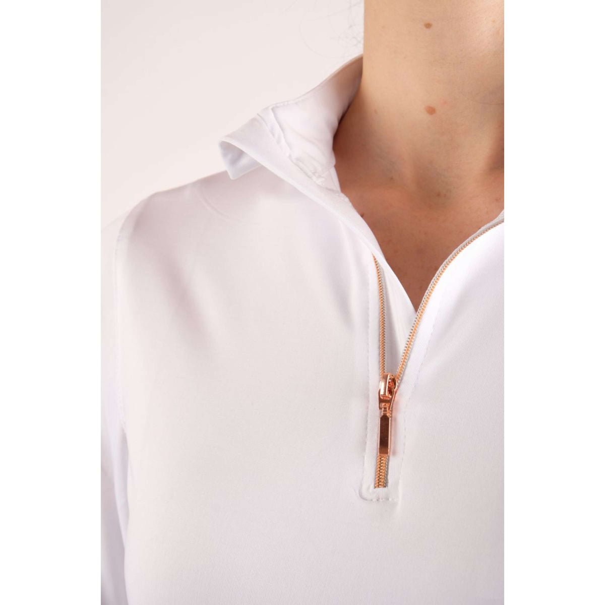 Montar Shirt Everly Rosegold Bianco