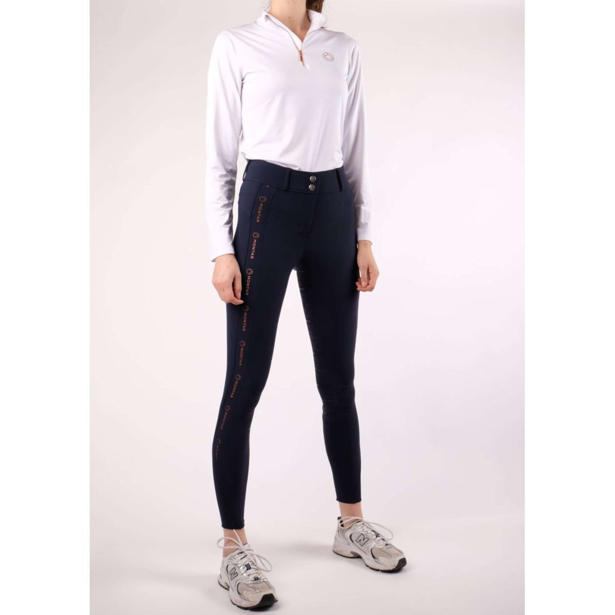 Montar Shirt Everly Rosegold Bianco