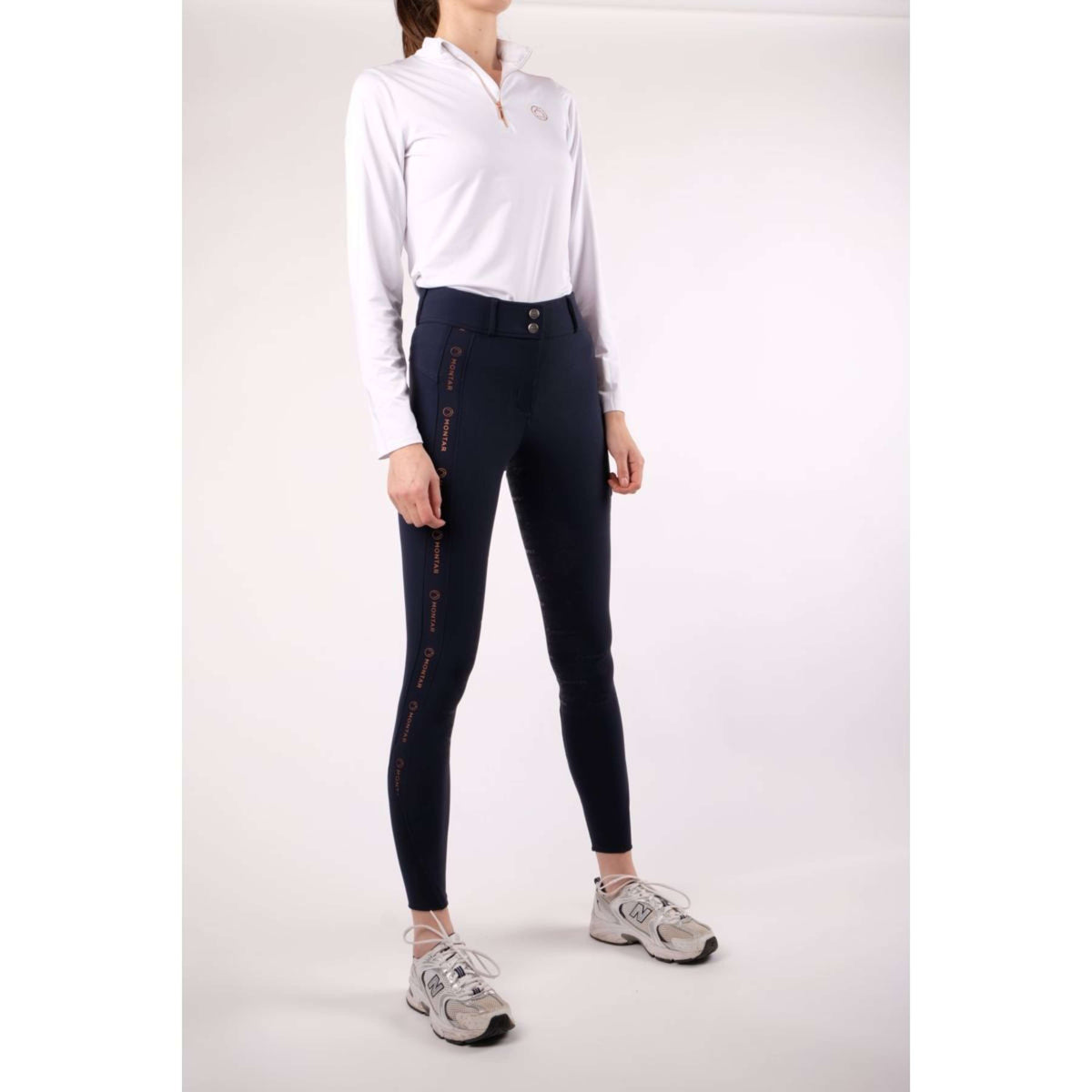 Montar Shirt Everly Rosegold Bianco