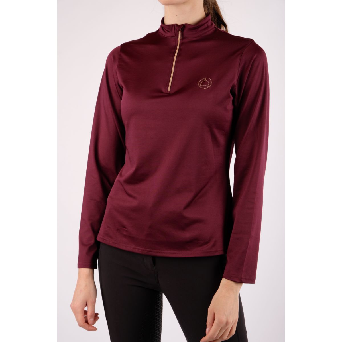 Montar Shirt Everly Rosegold Prugna