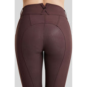 Montar Pantaloni da Equitazione MoZida Refined Full Grip Black Peony