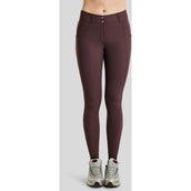 Montar Pantaloni da Equitazione MoZida Refined Full Grip Black Peony