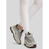 Montar Pantaloni da Equitazione MoEmilia Full Grip Bianco