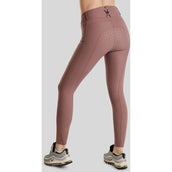 Montar Pantaloni da Equitazione MoEmilia Full Grip Dusty Rose