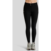 Montar Pantaloni da Equitazione MoEmilia Full Grip Nero