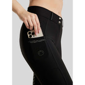 Montar Pantaloni da Equitazione MoEmilia Full Grip Nero