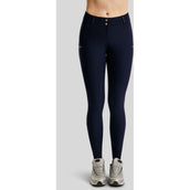 Montar Pantaloni da Equitazione MoEmilia Full Grip Navy