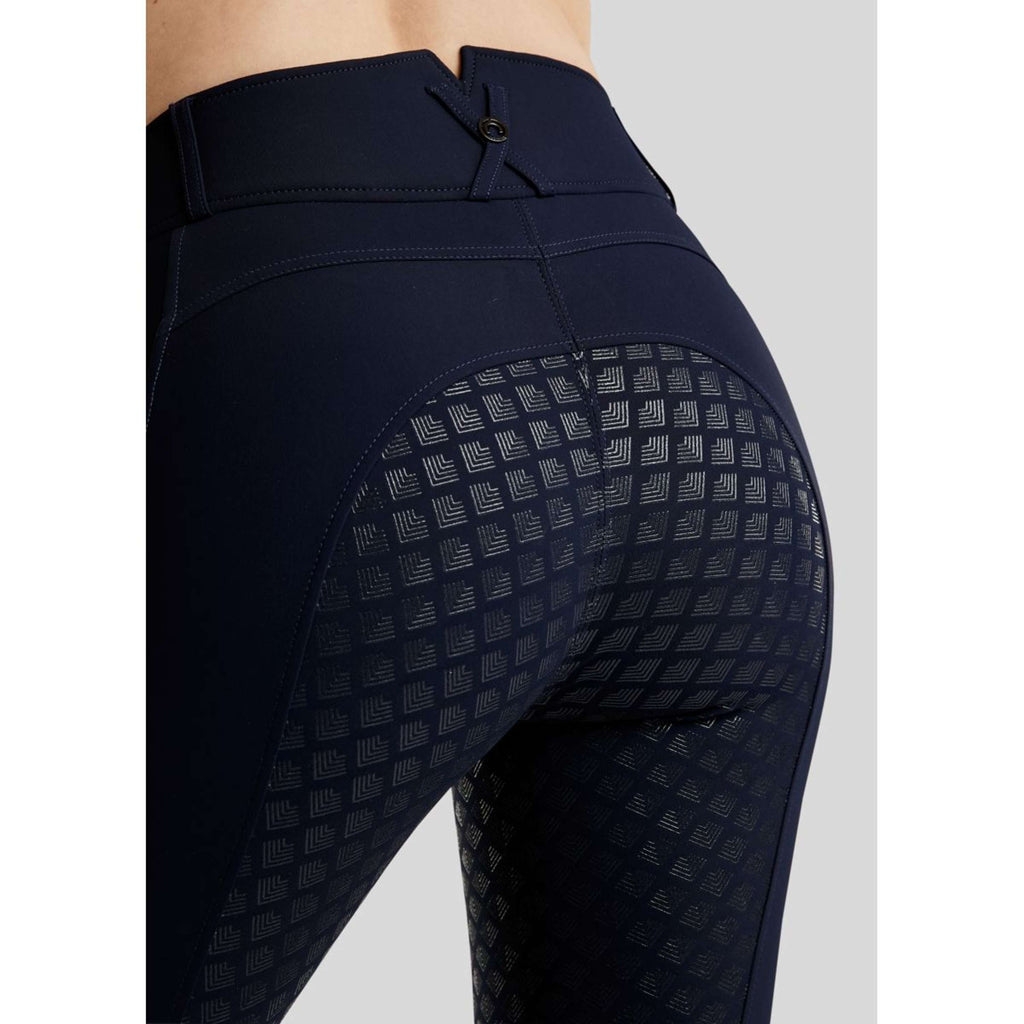 Montar Pantaloni da Equitazione MoEmilia Full Grip Navy