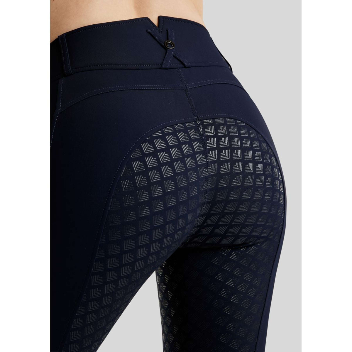 Montar Pantaloni da Equitazione MoEmilia Full Grip Navy