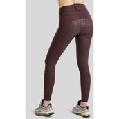 Montar Pantaloni da Equitazione MoEmilia Full Grip Black Peony